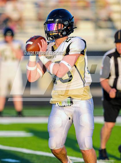 Thumbnail 3 in Henrietta vs. Whitesboro (Scrimmage) photogallery.