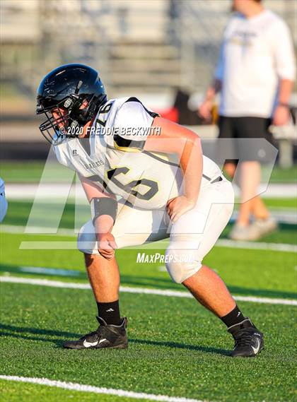 Thumbnail 2 in Henrietta vs. Whitesboro (Scrimmage) photogallery.