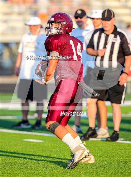 Thumbnail 1 in Henrietta vs. Whitesboro (Scrimmage) photogallery.