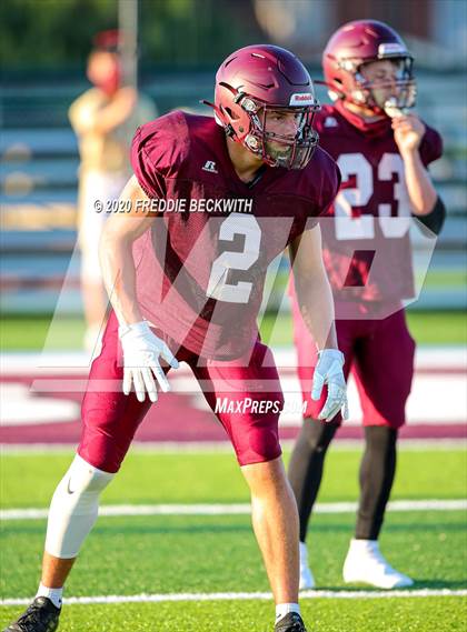 Thumbnail 3 in Henrietta vs. Whitesboro (Scrimmage) photogallery.