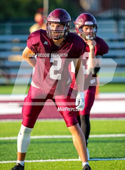 Thumbnail 1 in Henrietta vs. Whitesboro (Scrimmage) photogallery.