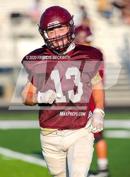 Thumbnail 3 in Henrietta vs. Whitesboro (Scrimmage) photogallery.
