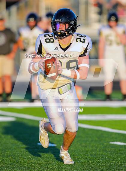 Thumbnail 1 in Henrietta vs. Whitesboro (Scrimmage) photogallery.