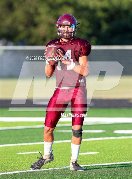 Thumbnail 2 in Henrietta vs. Whitesboro (Scrimmage) photogallery.
