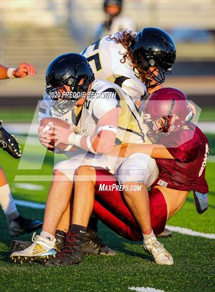 Thumbnail 1 in Henrietta vs. Whitesboro (Scrimmage) photogallery.