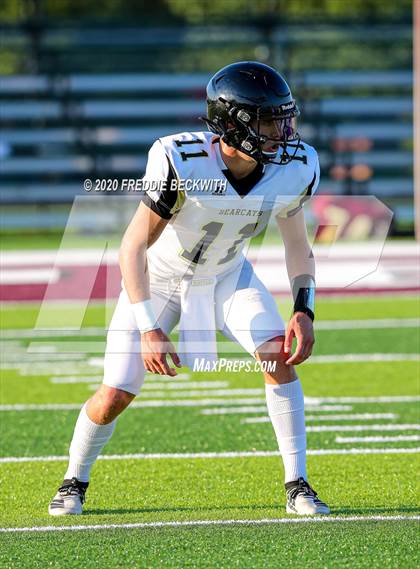 Thumbnail 2 in Henrietta vs. Whitesboro (Scrimmage) photogallery.