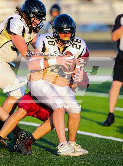 Thumbnail 3 in Henrietta vs. Whitesboro (Scrimmage) photogallery.