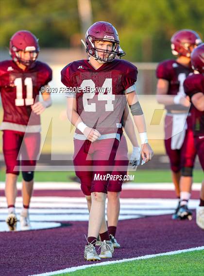 Thumbnail 2 in Henrietta vs. Whitesboro (Scrimmage) photogallery.