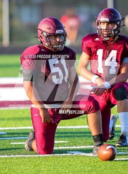 Thumbnail 3 in Henrietta vs. Whitesboro (Scrimmage) photogallery.