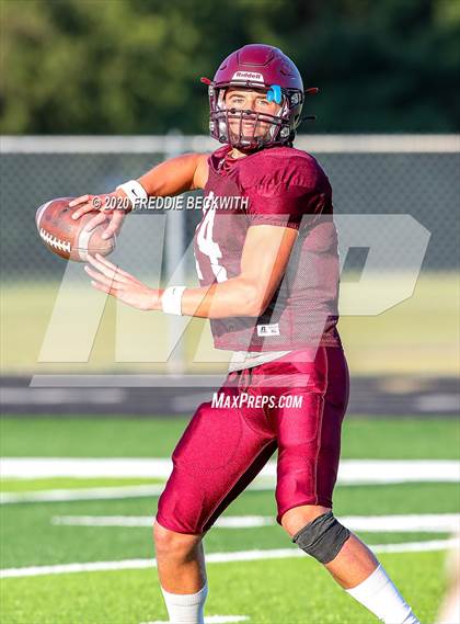Thumbnail 1 in Henrietta vs. Whitesboro (Scrimmage) photogallery.