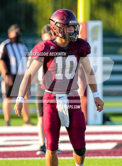 Thumbnail 2 in Henrietta vs. Whitesboro (Scrimmage) photogallery.