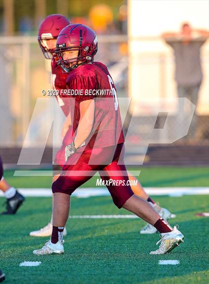 Thumbnail 3 in Henrietta vs. Whitesboro (Scrimmage) photogallery.