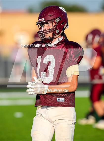 Thumbnail 2 in Henrietta vs. Whitesboro (Scrimmage) photogallery.