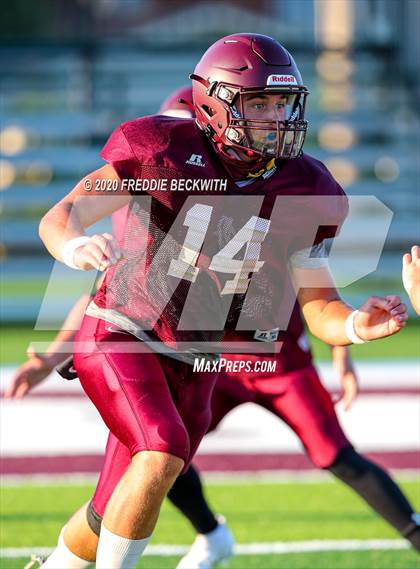 Thumbnail 1 in Henrietta vs. Whitesboro (Scrimmage) photogallery.