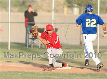 Thumbnail 2 in Fowler @ Bakersfield Christian (CIF CS D5 Final) photogallery.
