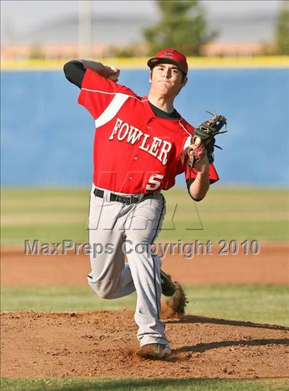 Thumbnail 3 in Fowler @ Bakersfield Christian (CIF CS D5 Final) photogallery.