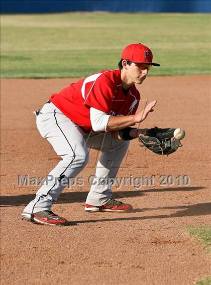 Thumbnail 2 in Fowler @ Bakersfield Christian (CIF CS D5 Final) photogallery.
