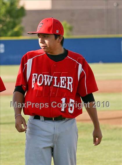 Thumbnail 2 in Fowler @ Bakersfield Christian (CIF CS D5 Final) photogallery.