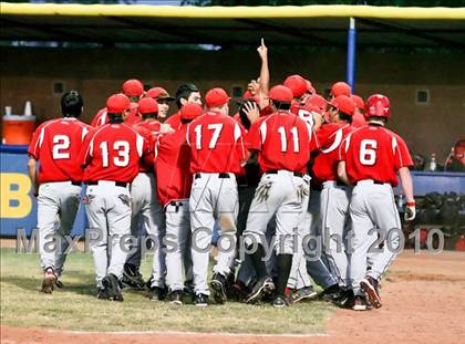 Thumbnail 3 in Fowler @ Bakersfield Christian (CIF CS D5 Final) photogallery.