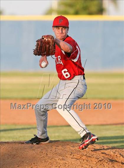 Thumbnail 1 in Fowler @ Bakersfield Christian (CIF CS D5 Final) photogallery.