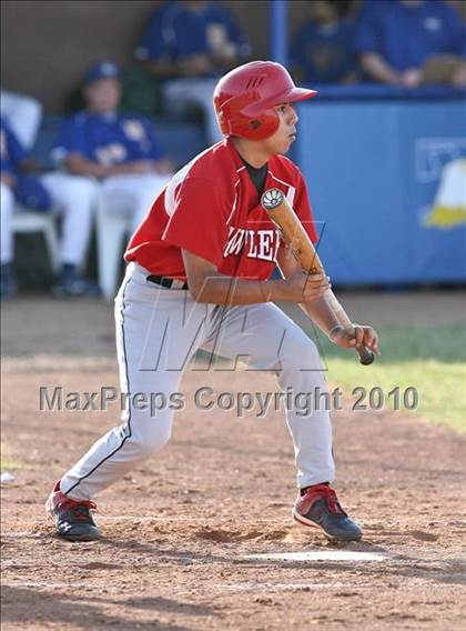 Thumbnail 2 in Fowler @ Bakersfield Christian (CIF CS D5 Final) photogallery.