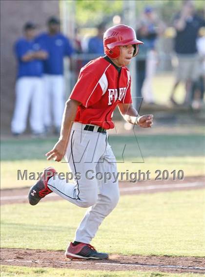 Thumbnail 2 in Fowler @ Bakersfield Christian (CIF CS D5 Final) photogallery.