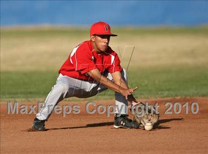Thumbnail 2 in Fowler @ Bakersfield Christian (CIF CS D5 Final) photogallery.