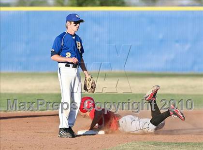 Thumbnail 2 in Fowler @ Bakersfield Christian (CIF CS D5 Final) photogallery.