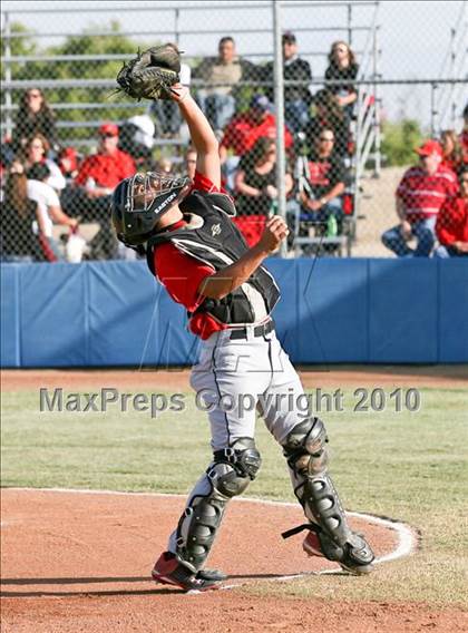 Thumbnail 2 in Fowler @ Bakersfield Christian (CIF CS D5 Final) photogallery.