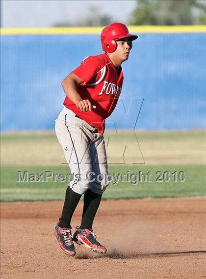 Thumbnail 2 in Fowler @ Bakersfield Christian (CIF CS D5 Final) photogallery.