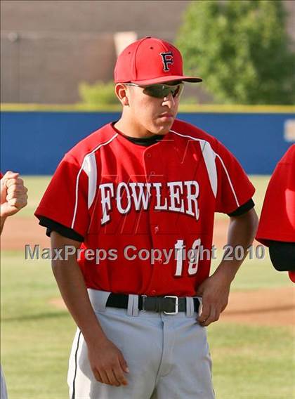 Thumbnail 2 in Fowler @ Bakersfield Christian (CIF CS D5 Final) photogallery.