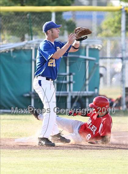 Thumbnail 3 in Fowler @ Bakersfield Christian (CIF CS D5 Final) photogallery.