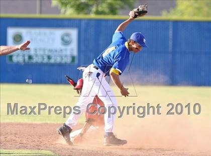 Thumbnail 3 in Fowler @ Bakersfield Christian (CIF CS D5 Final) photogallery.