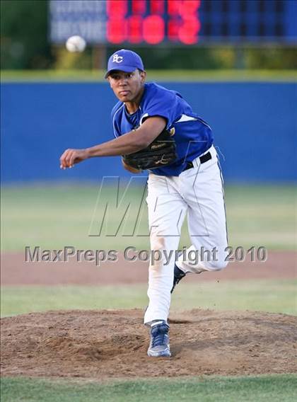 Thumbnail 2 in Fowler @ Bakersfield Christian (CIF CS D5 Final) photogallery.