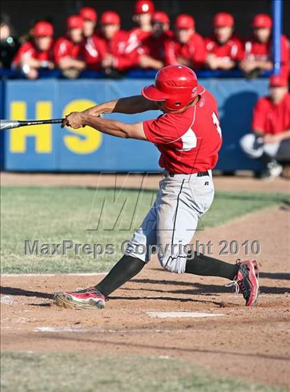 Thumbnail 3 in Fowler @ Bakersfield Christian (CIF CS D5 Final) photogallery.
