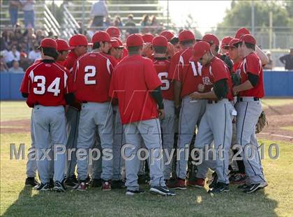 Thumbnail 1 in Fowler @ Bakersfield Christian (CIF CS D5 Final) photogallery.