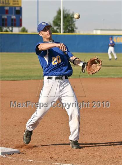 Thumbnail 2 in Fowler @ Bakersfield Christian (CIF CS D5 Final) photogallery.