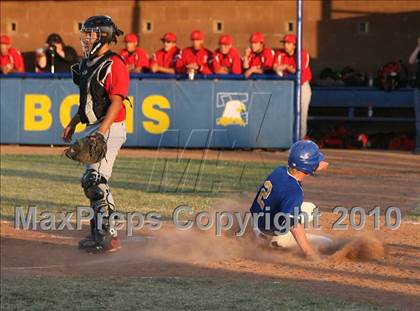 Thumbnail 3 in Fowler @ Bakersfield Christian (CIF CS D5 Final) photogallery.