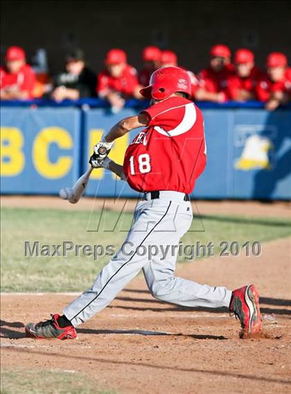 Thumbnail 2 in Fowler @ Bakersfield Christian (CIF CS D5 Final) photogallery.