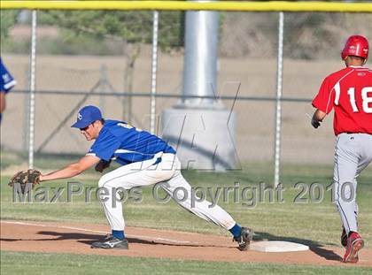 Thumbnail 2 in Fowler @ Bakersfield Christian (CIF CS D5 Final) photogallery.