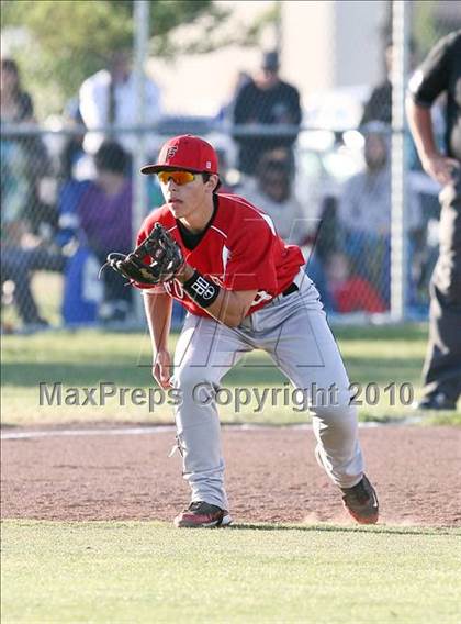 Thumbnail 2 in Fowler @ Bakersfield Christian (CIF CS D5 Final) photogallery.