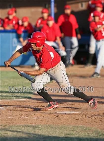 Thumbnail 2 in Fowler @ Bakersfield Christian (CIF CS D5 Final) photogallery.