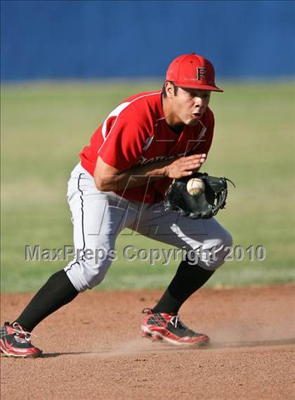 Thumbnail 1 in Fowler @ Bakersfield Christian (CIF CS D5 Final) photogallery.
