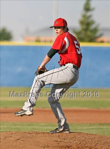 Thumbnail 3 in Fowler @ Bakersfield Christian (CIF CS D5 Final) photogallery.