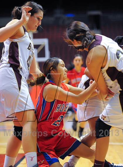 Thumbnail 2 in Holbrook vs. Winslow (AIA D3 Semifinals) photogallery.