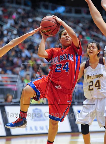 Thumbnail 2 in Holbrook vs. Winslow (AIA D3 Semifinals) photogallery.