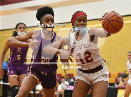 Thumbnail 3 in Quality Education Academy vs Mount Zion Christian Academy (Bull City Classic Championship) photogallery.