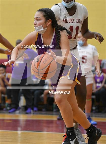 Thumbnail 2 in Quality Education Academy vs Mount Zion Christian Academy (Bull City Classic Championship) photogallery.
