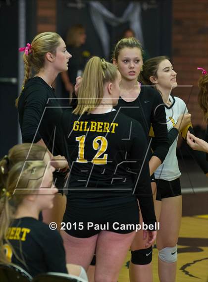 Thumbnail 3 in Gilbert vs Xavier (Gilbert Invitational) photogallery.