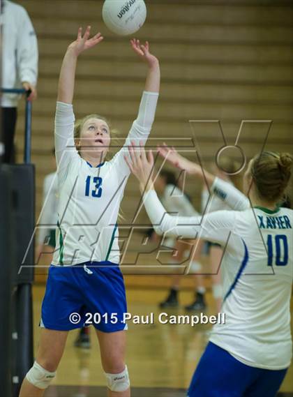 Thumbnail 2 in Gilbert vs Xavier (Gilbert Invitational) photogallery.